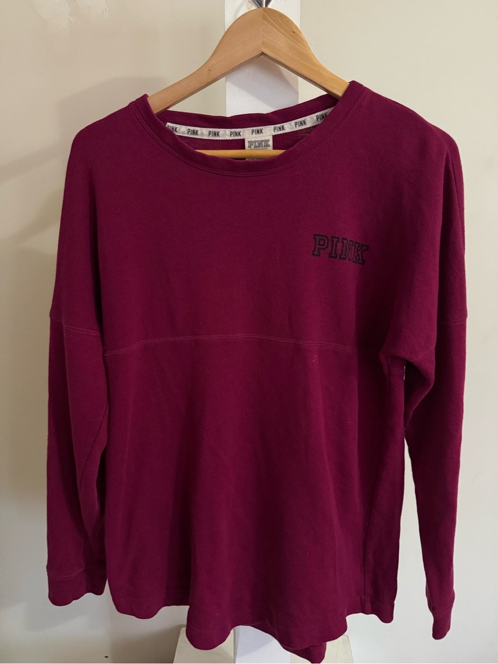 Victoria's Secret PINK Varsity Crewneck Sweatshirt